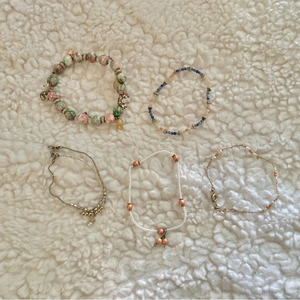 5 Korean elegant bracelets